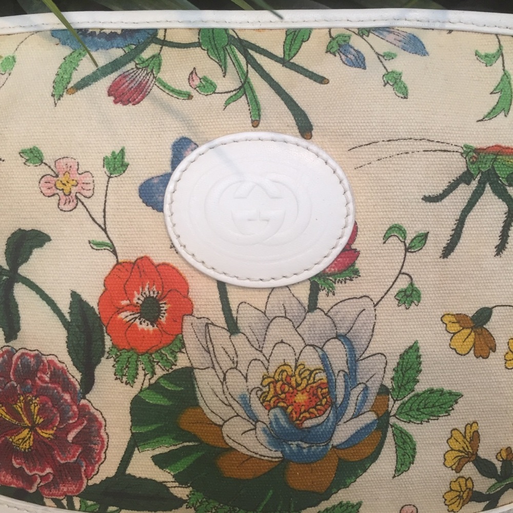 SOLD  Gucci Flora Floral Iconic Bag - Picture 5 of 8